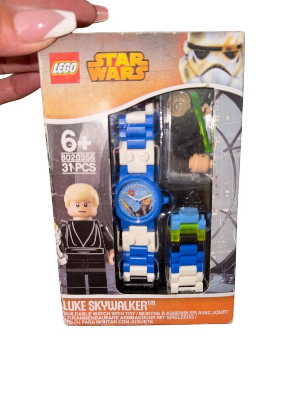 Lego Star Wars Luke Skywalker Buildable Watch Ages 6+ - Model 8020356